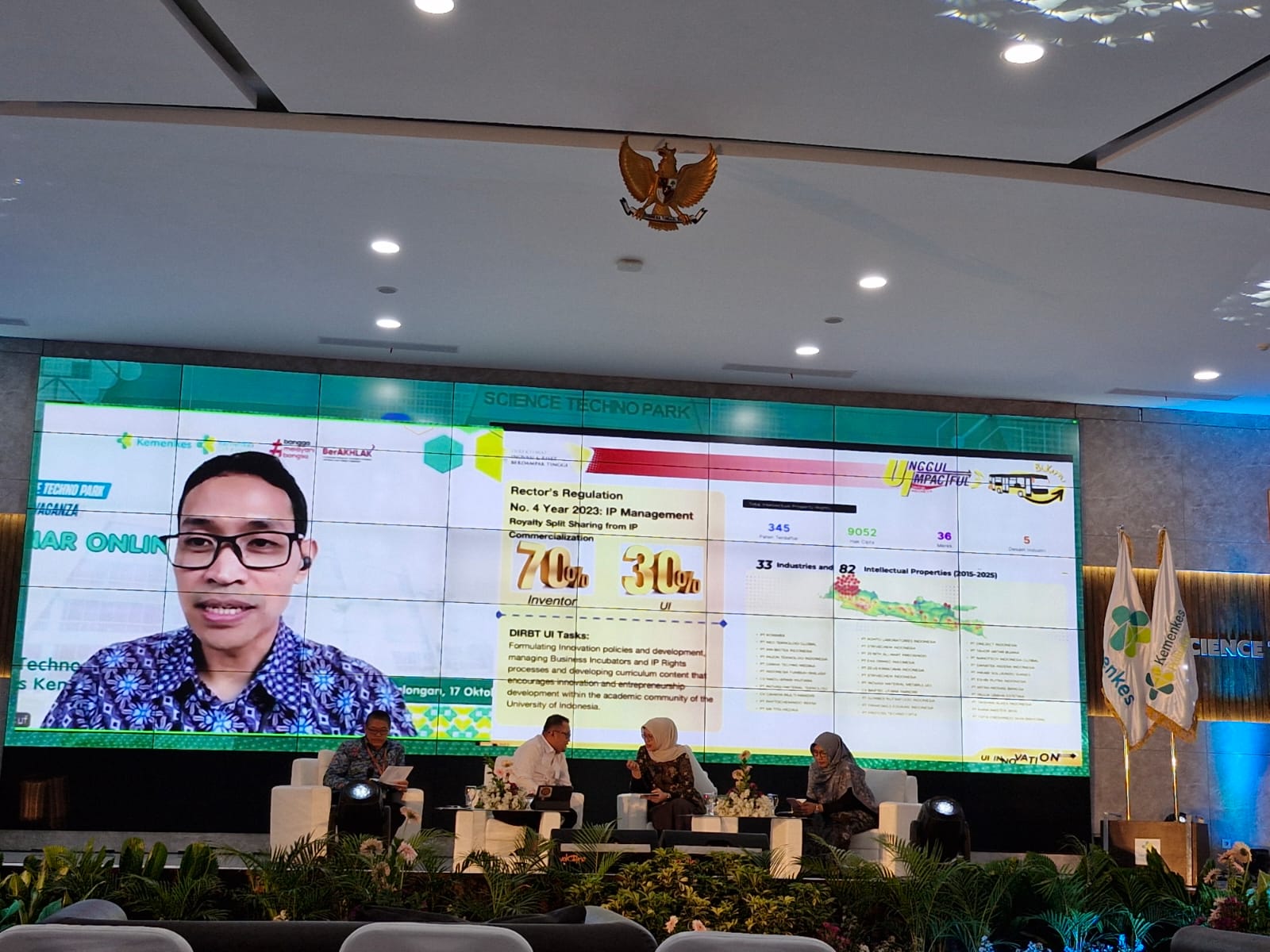 Universitas Indonesia Berpartisipasi dalam 2nd STP Extravaganza 2025: Dorong Ekosistem Inovasi Kesehatan Nasional