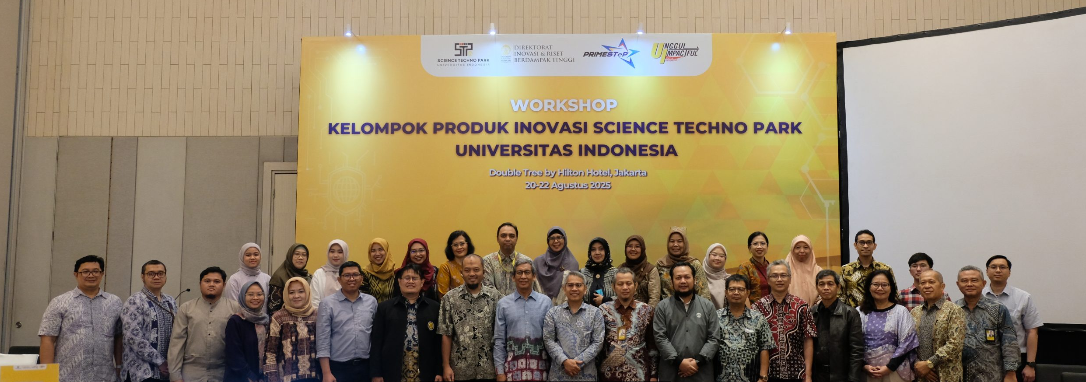 UI Dorong Riset Berdampak Tinggi Melalui Workshop Kelompok Produk Inovasi STP UI