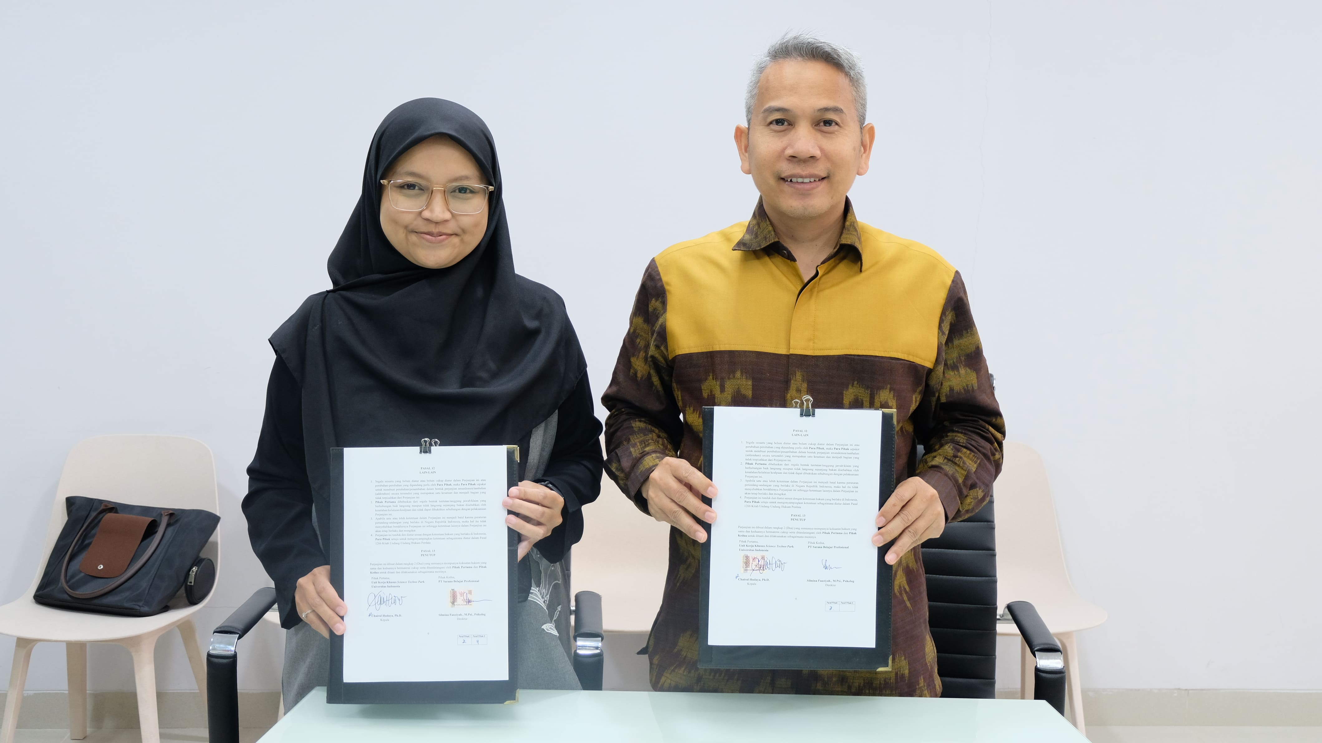 UI dan PT Sarana Belajar Profesional Jalin Kerja Sama Strategis di Bidang Pendidikan