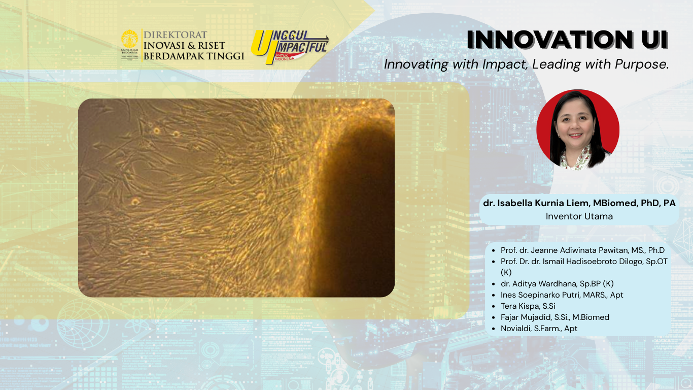 Dari Limbah Khitan Jadi Emas Bioteknologi Inovasi Sel Fibroblastik Bebas Hewani Karya Peneliti UI