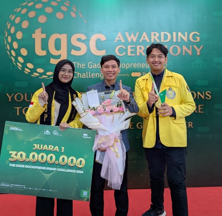 Startup UI Econela Raih Juara 1 The Gade Sociopreneurship Challenge 2025