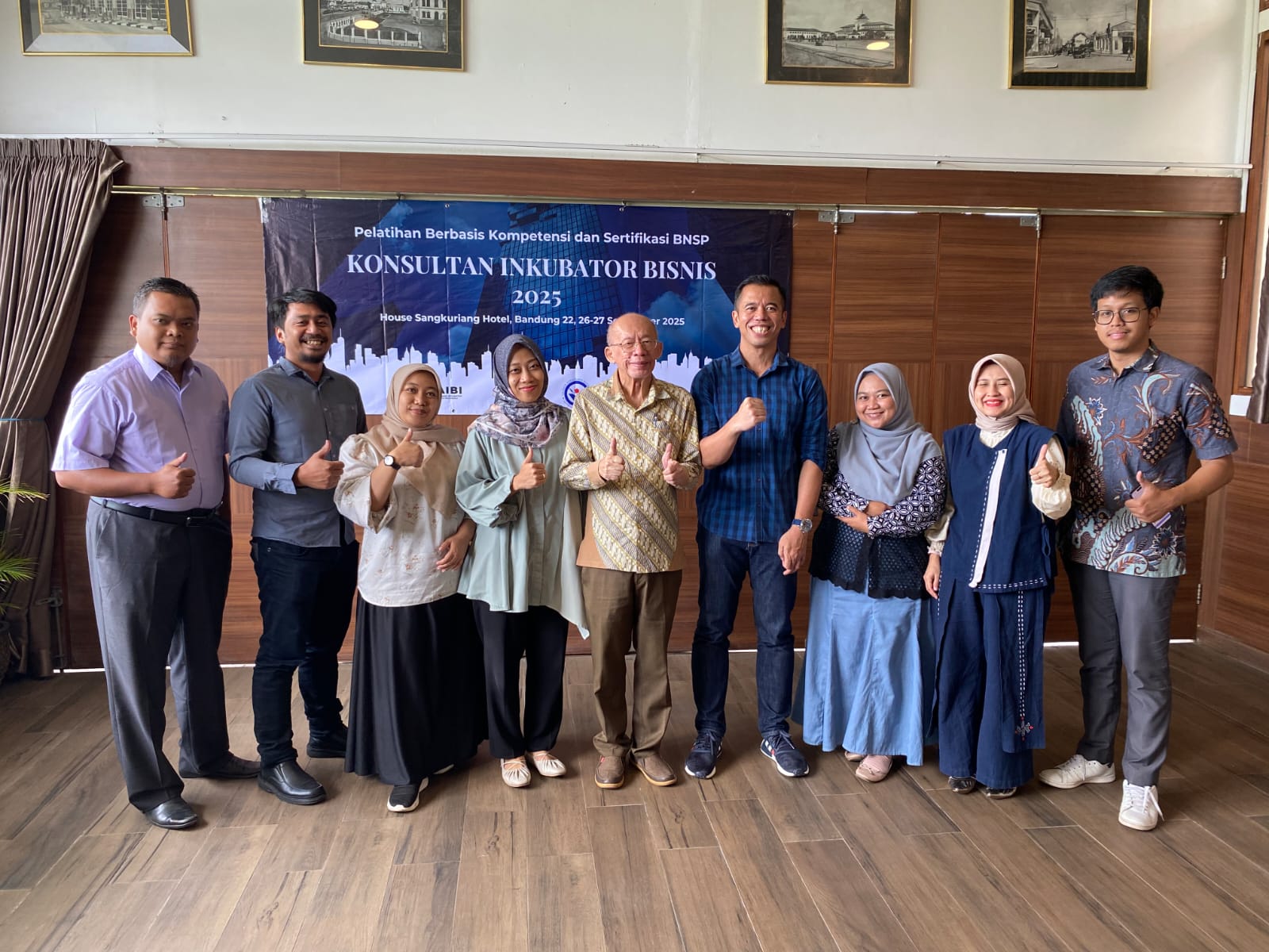 DIRBT UI Perkuat Kapasitas Staf lewat Sertifikasi Konsultan Inkubator Bisnis 2025