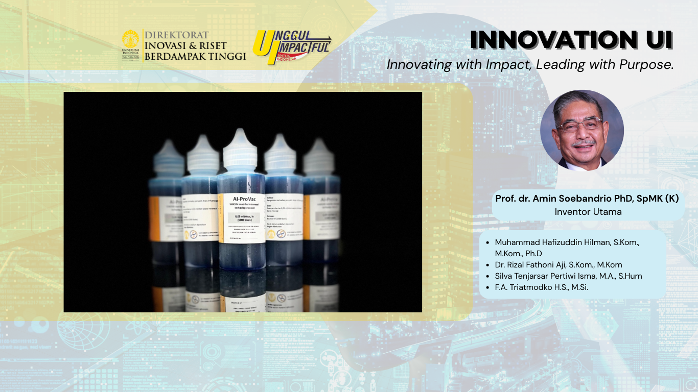 AI-ProVac: Inovasi Vaksin Intranasal untuk Atasi Ancaman Flu Burung