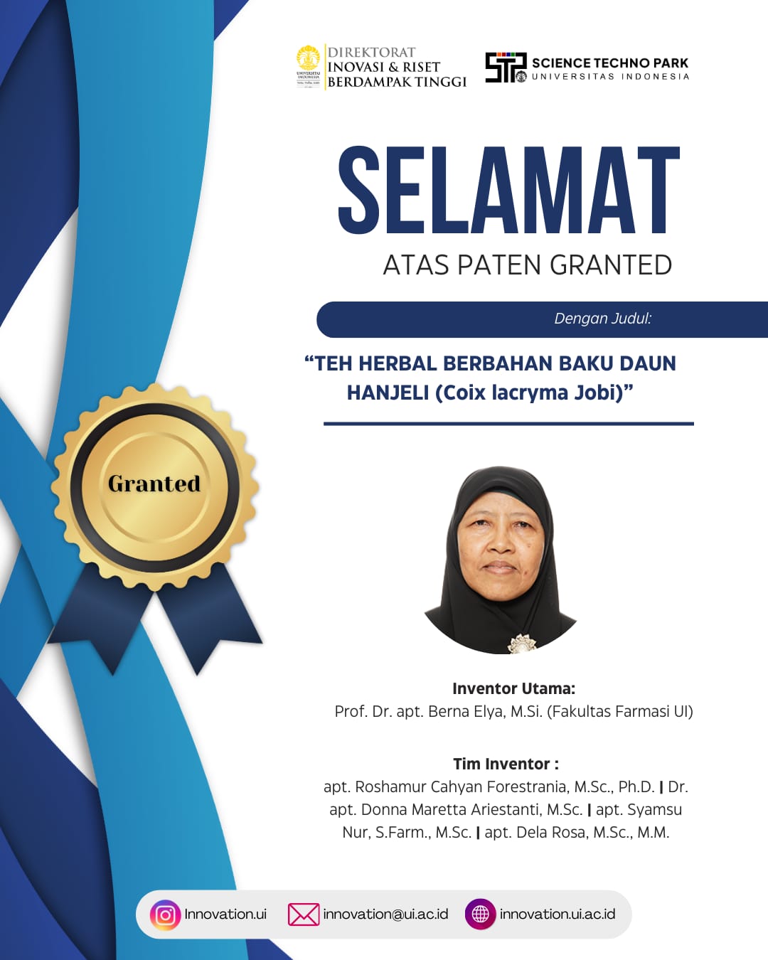 Patent N/A