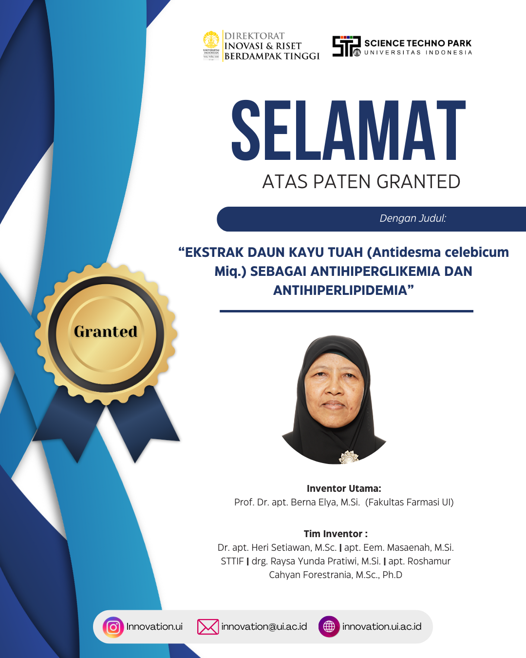 Patent N/A